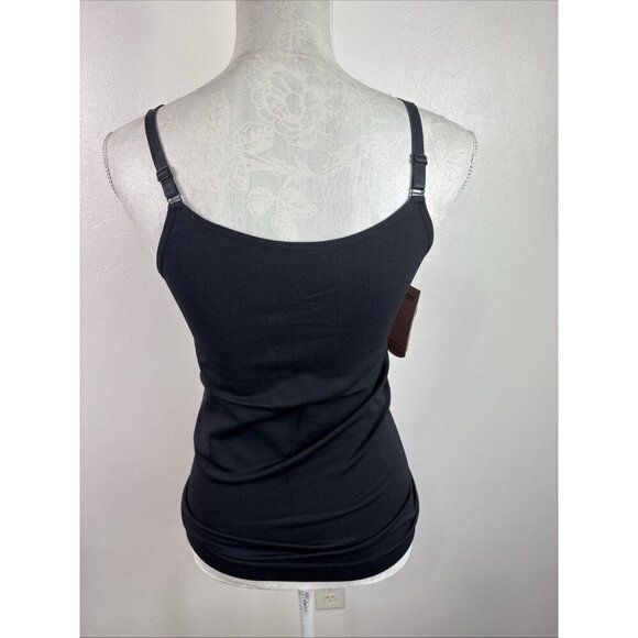 Shapermint Essentials Scoop Neck Cami Women's 2XL/XXL Black NWT 0045 - Picture 8 of 13